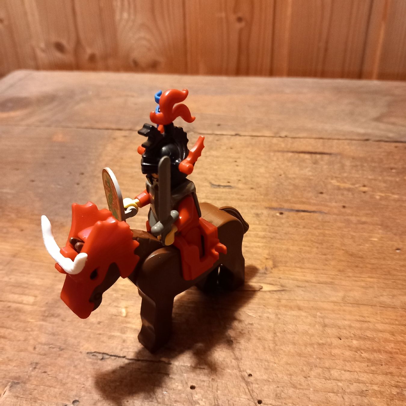 Lego Statuette: Ritter auf Pferd – Usato da Ebnat-Kappel venduto da blazzi