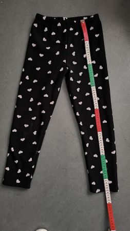 Warme Mädchen Leggings, Grösse 122/128