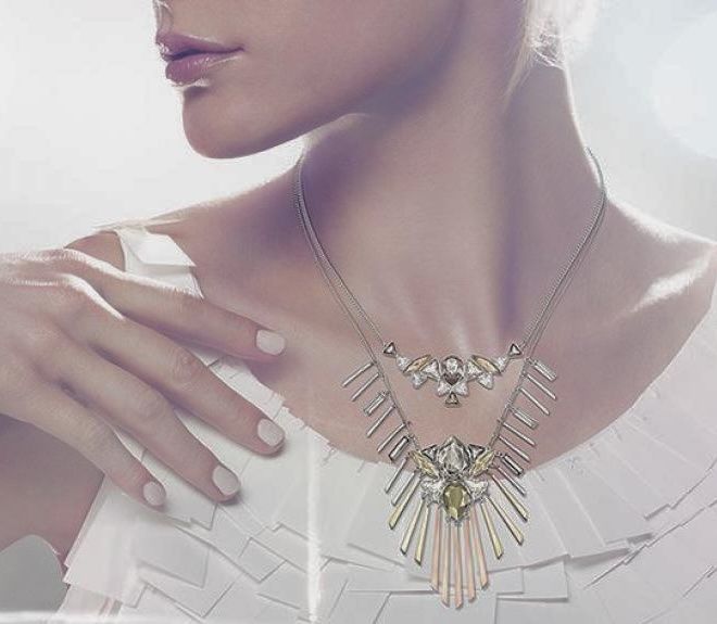 Swarovski Catenine: Couture Statement Necklace Swarovski – Nuovo e nell'imballaggio originale da Winkel venduto da Glamour-Style 7