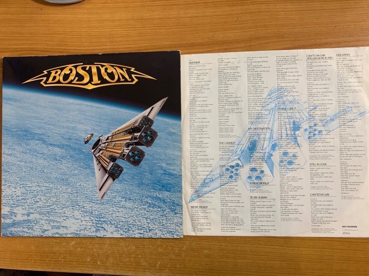 Vinyles: Boston - Third Stage / 1. D-Press. 1986 - TOP – D'occasion à Gais par soundcave57 3