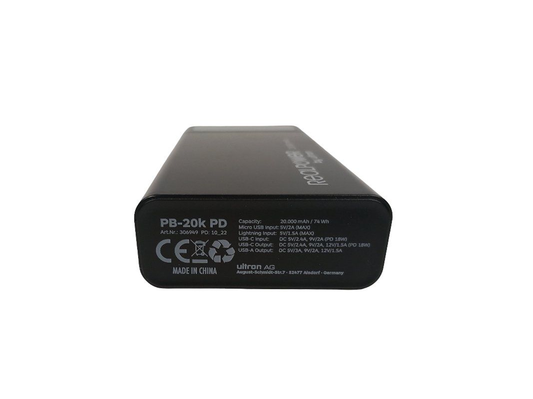 Caricatori & Batterie: REALPOWER Powerbank 20k – Usato da Hünenberg venduto da Restwert_Zug 3