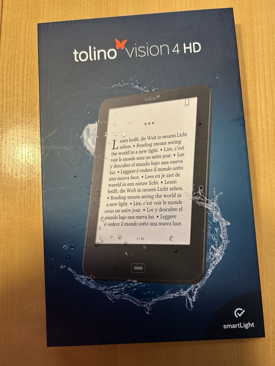 Tolino Tablettes PC: Tolino Vision 4 HD E-Reader mit Hülle Neuwertig – Neuf (Voir description) à Zug par nic_klq5 2