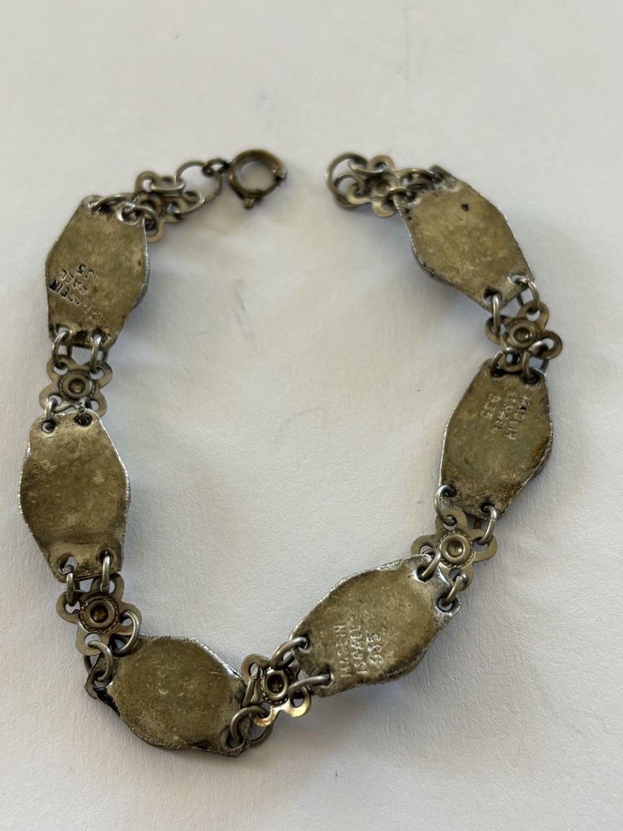 Armbänder & -reifen: Armband Silber 935 mit Malachit  – Gebraucht aus Langnau am Albis von flusspflege 1