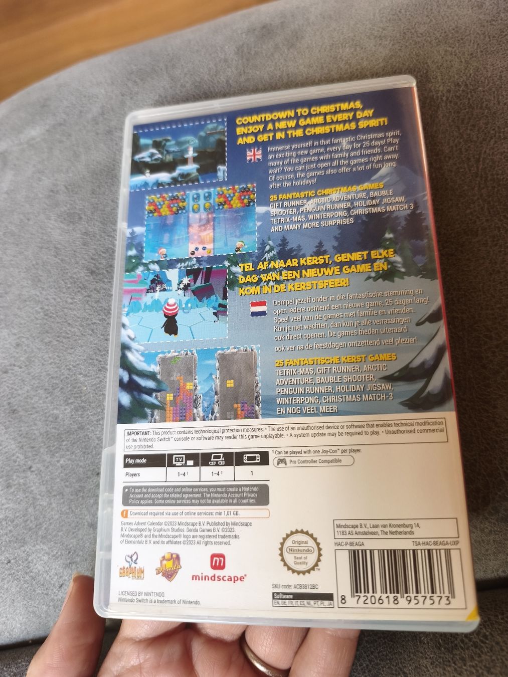 Nintendo Spiele: Games Advent Calendar Nintendo Switch – Neu (gemäss Beschreibung) aus Sörenberg von IriSt28 1