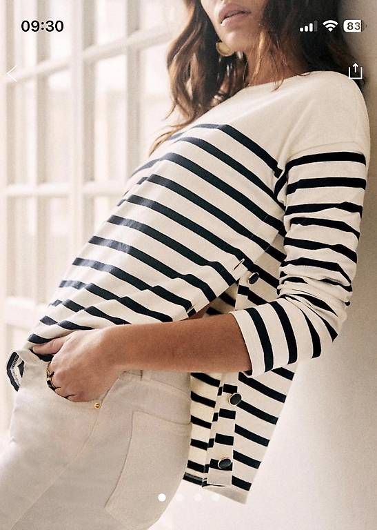 Pullover & Sweatshirts: Sezane Marinière neuf M – Gebraucht aus St. Gallen von mpo_5dlc