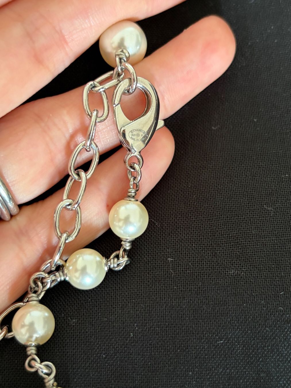 Colliers: Chanel pearl necklace – D'occasion à Oberwil b. Zug par An_you78 4