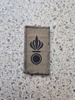 Dienstzweigabzeichen Artillerie mit klett