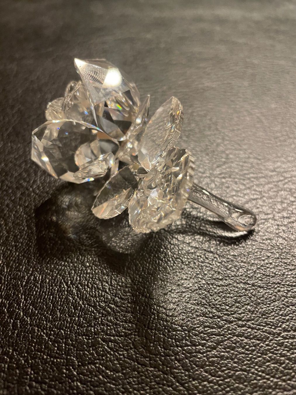 Swarovski Statuette: Rose aus Kristallglas – Usato da Andelfingen venduto da Blumenwiese123 3