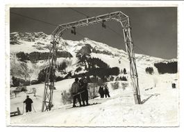 Amden (SG) Skilift "Mattstock" - Alp Walau - Foto Gross 1970