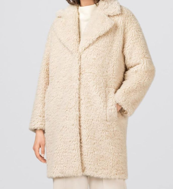 Wintermantel, Fake Fur Mantel, Mantel, Hallhuber (Neu (gemäss