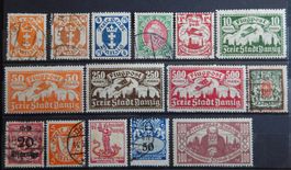Danzig Lot mit alten Werten VIII