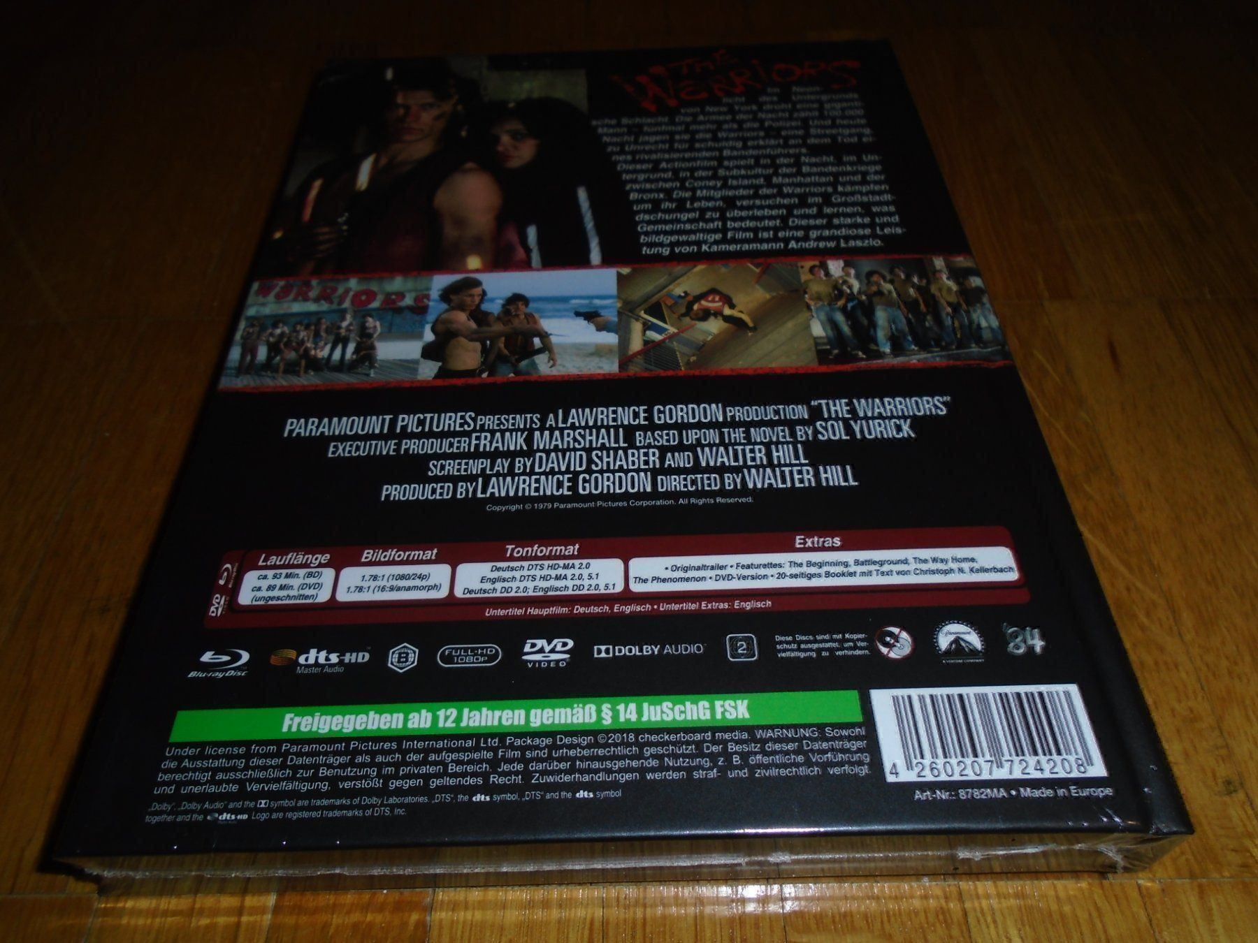 Tutti i DVDs: The Warriors - MEDIABOOK - A - UNCUT – Nuovo e nell'imballaggio originale da Basel venduto da havsok 1