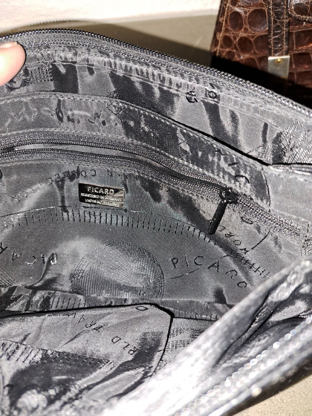 Picard Borse da donna: Picard Handtasche, Schwarz, Leder, – Usato da Kölliken venduto da Upcycling-by-Mc-TAM 2