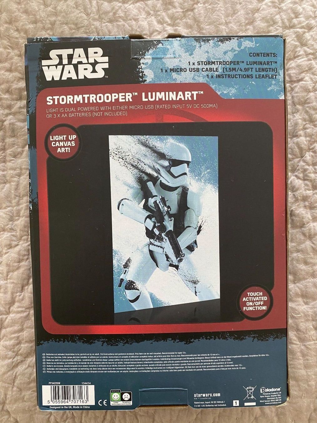 Star Wars Statuette: Star Wars Stormtrooper Bild leuchtend – Nuovo e nell'imballaggio originale da Horn venduto da HanSolo. 1