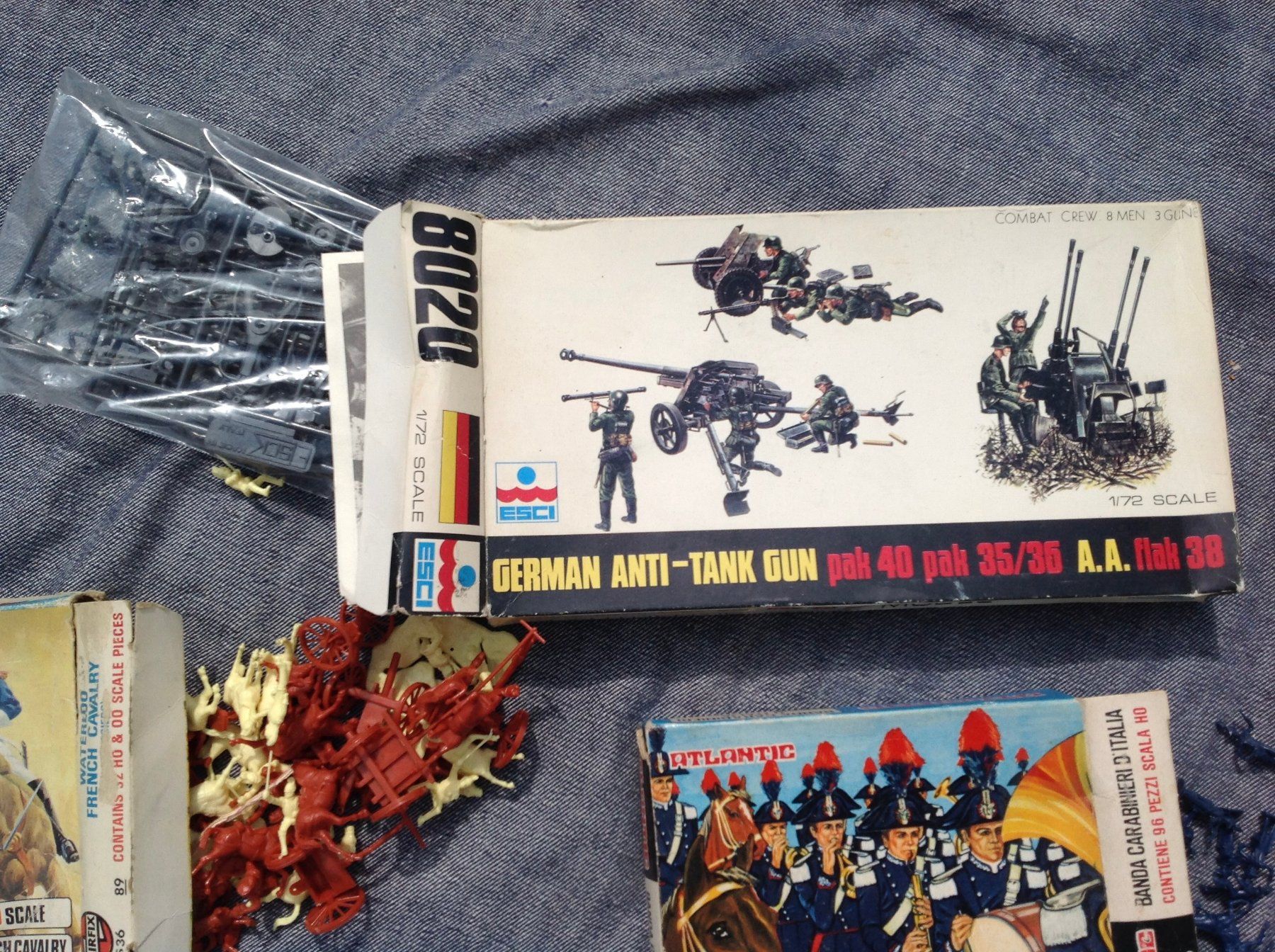 Airfix Kits de montage: Airfix / atlantic - ESCI - soldat / militar – D'occasion à Vuiteboeuf par broticaire 1