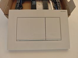 Geberit Sigma30 Betätigungsplatte weiss-alpin neu