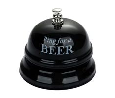 # Glocke # BLACK # NEU / 1 Stück / Ring for Wine !
