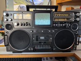 JVC 3090EN Boombox mit TV - Kultgerät der 80er!