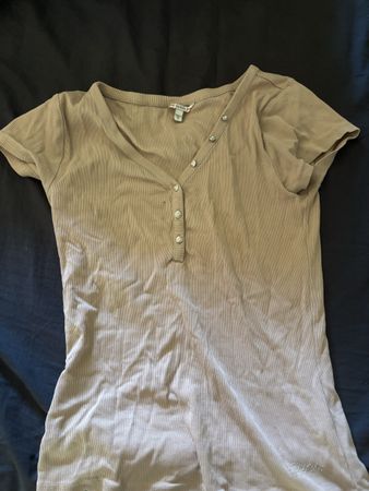 Guess Shirt, Top, Beige, Sommerlich, Gr. M, Neuwertig