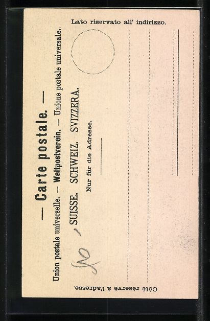 Cartoline postali: Die Gotthardpost-Kutsche in voller Fahrt – Usato da Berlin venduto da bartko-reher 1