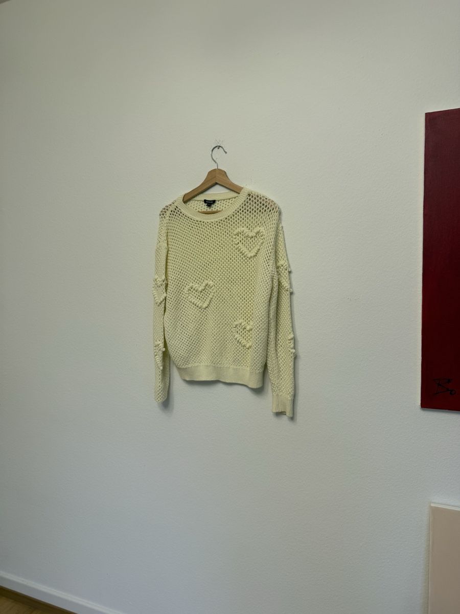 Pullover & Sweatshirts: Pull-over Brusnika maille ajourée cœurs, taille M – Neu (gemäss Beschreibung) aus Zürich von liu_5dzz 2