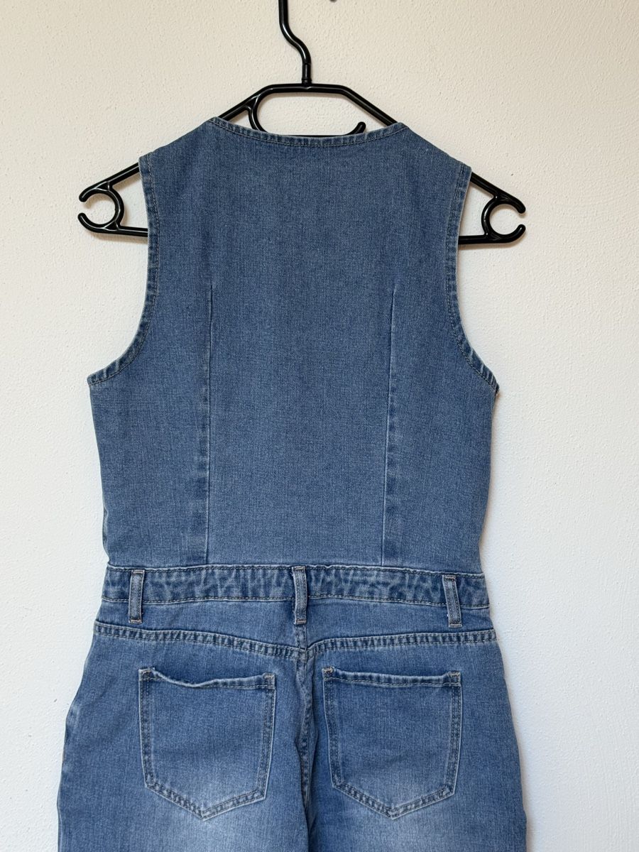 Shein Tute: Jeansjumpsuit – Nuovo e nell'imballaggio originale da Sigriswil venduto da ck56 3