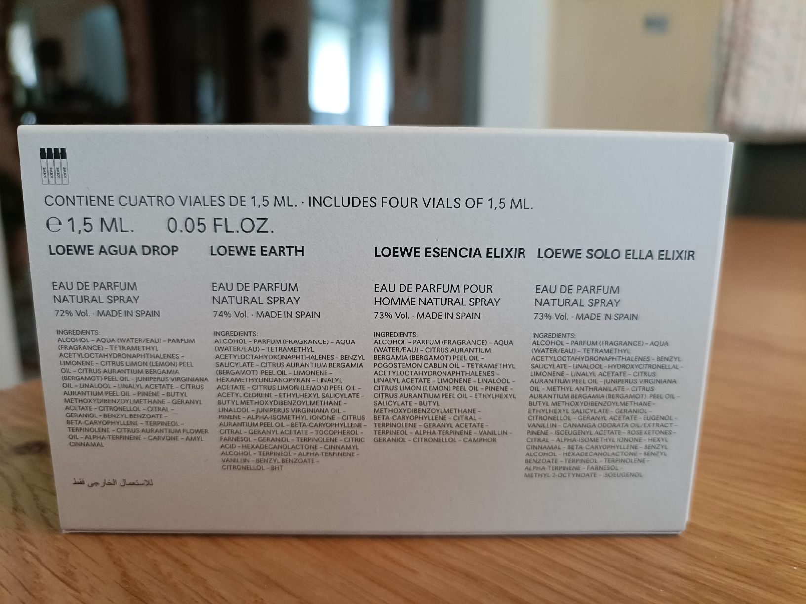 Loewe Profumi & Eau de Toilette: Loewe 4er Parfum Proben Set Eau de Parfum  – Nuovo e nell'imballaggio originale da Sargans venduto da Polifemo58 2