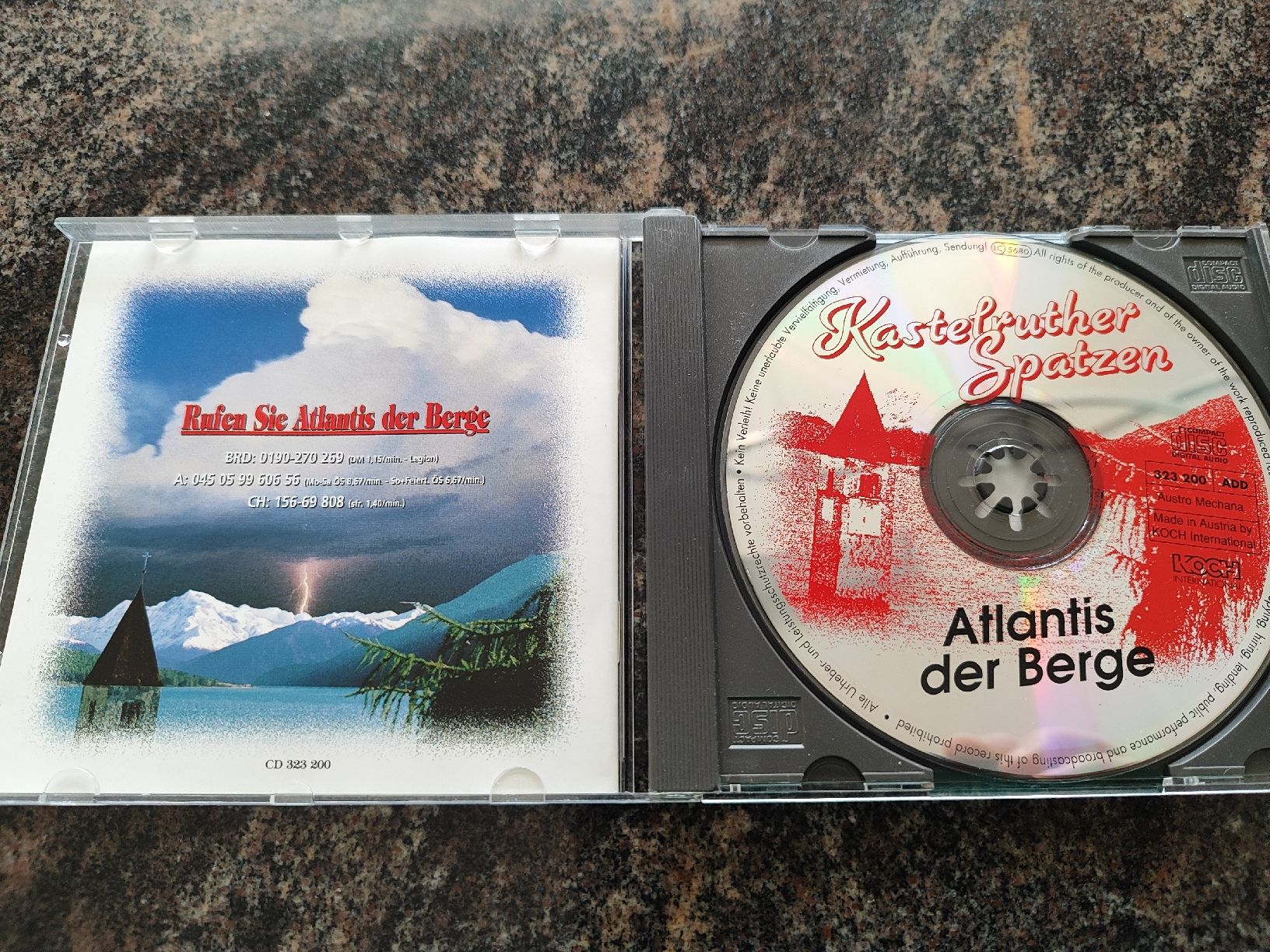 CD: CD, Kastelruther Spatzen  – Usato da Madiswil venduto da marmotte63 3
