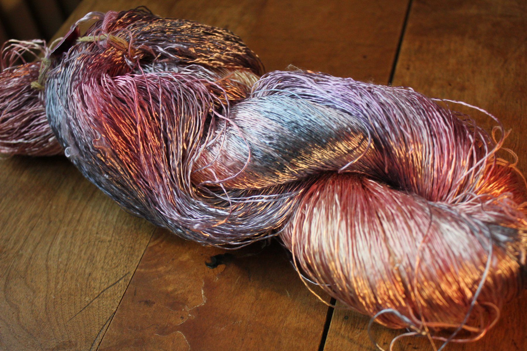 Cordelettes & Fils: Seide Strick- oder Webgarn – Neuf (Voir description) à Lajoux JU par webstuhl 1