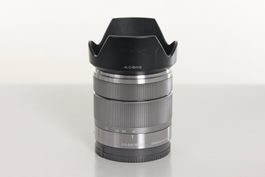 Sony E 18-55mm 3.5-5.6 OSS silver