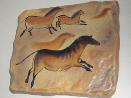 Höhlenmalerei von Lascaux / Relief