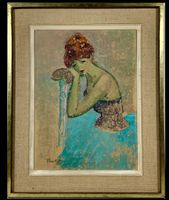 Paul Jakob Müller /Paolo  (1894-1982) Gemälde -Ballerina