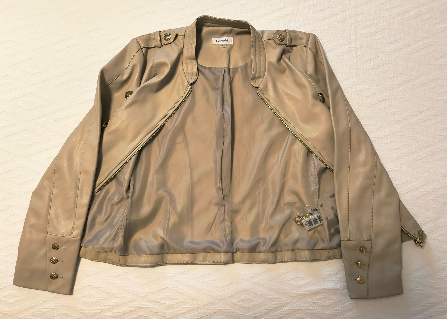 Giacche: Calvin Klein Jacke Lederoptik Neu – Nuovo (secondo la descrizione) da Niederbipp venduto da strubu69 7