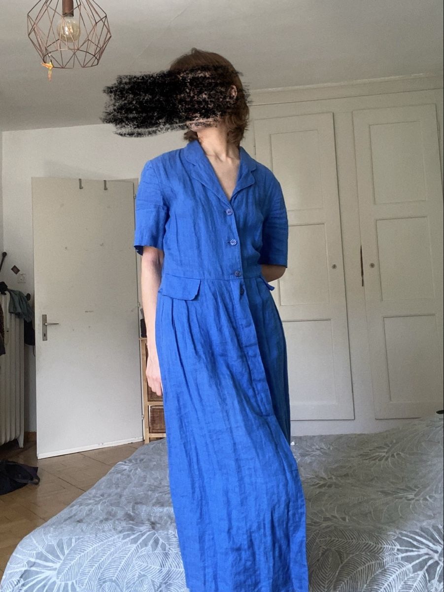 Vestiti: Summer linen blue light dress – Nuovo (secondo la descrizione) da Bern venduto da alexjop 1