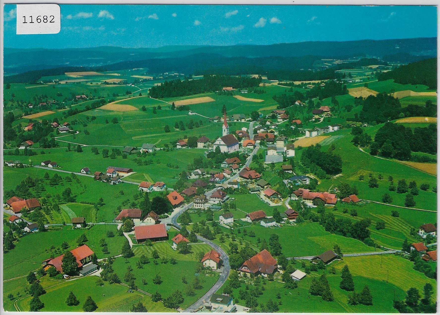Cartoline postali: Flugaufnahme Pfaffnau LU – Antico da Ettingen venduto da Kartenplanet