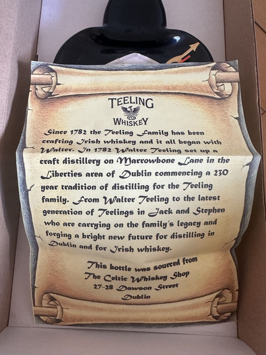 Orologi da terra & Orologi da parete: Original Teeling Irish Whiskey Bottle Clock  – Nuovo (secondo la descrizione) da Zürich venduto da chayen 2