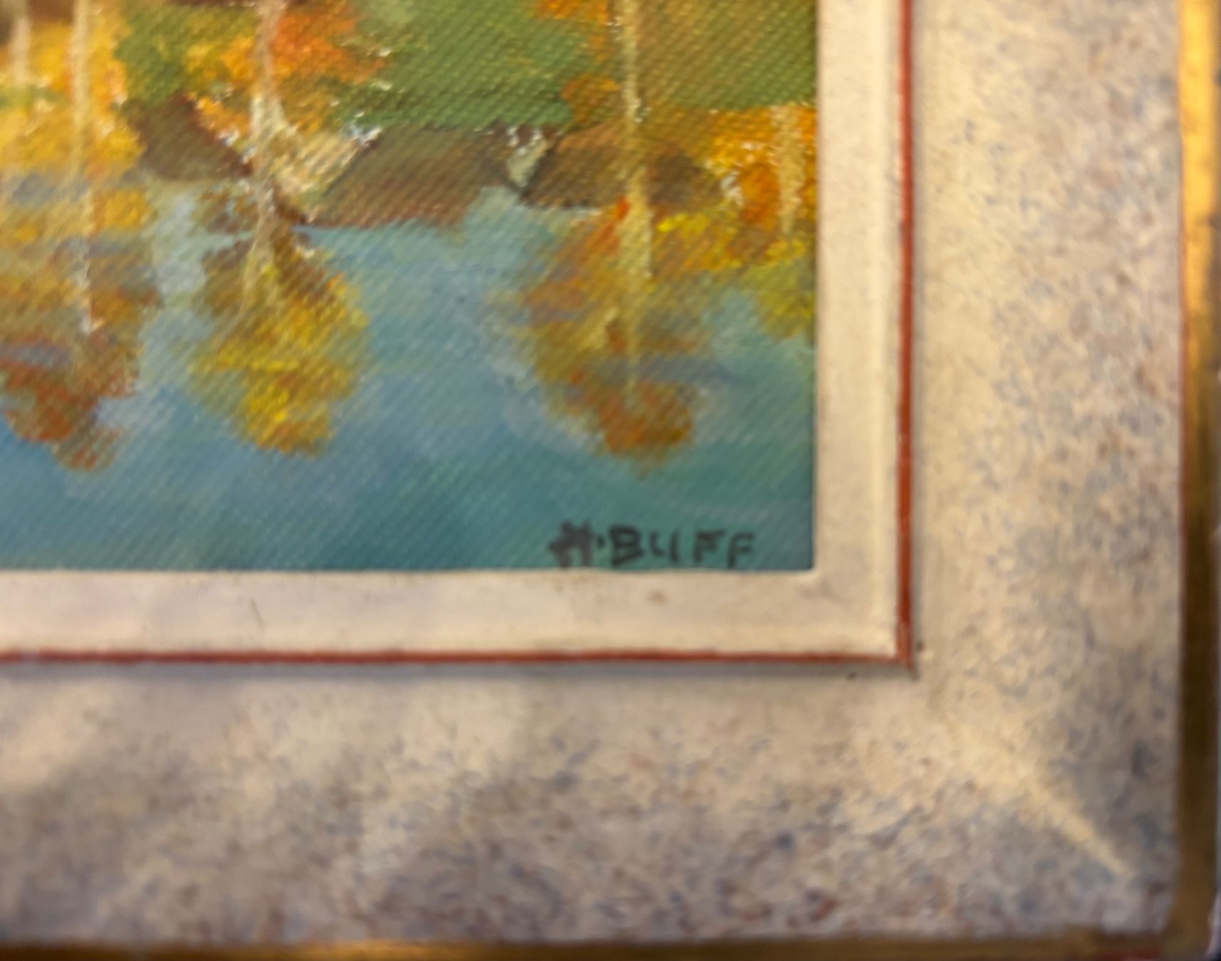 Dipinti: H. BUFF Ölgemälde/Leinwand, post-impressionistischer Stil – Usato da Rütihof venduto da til_68lp 3