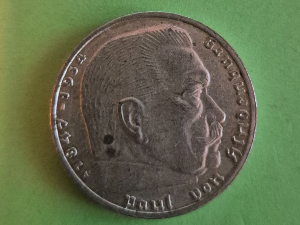 Tutti le monete: 2 Deutsche Reichsmark 1939 - Silber – Usato da Jona venduto da gnaumann1900 1