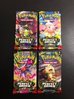 Perfect Order - 4x Booster Pack (All Artworks) SEALED Ab 1