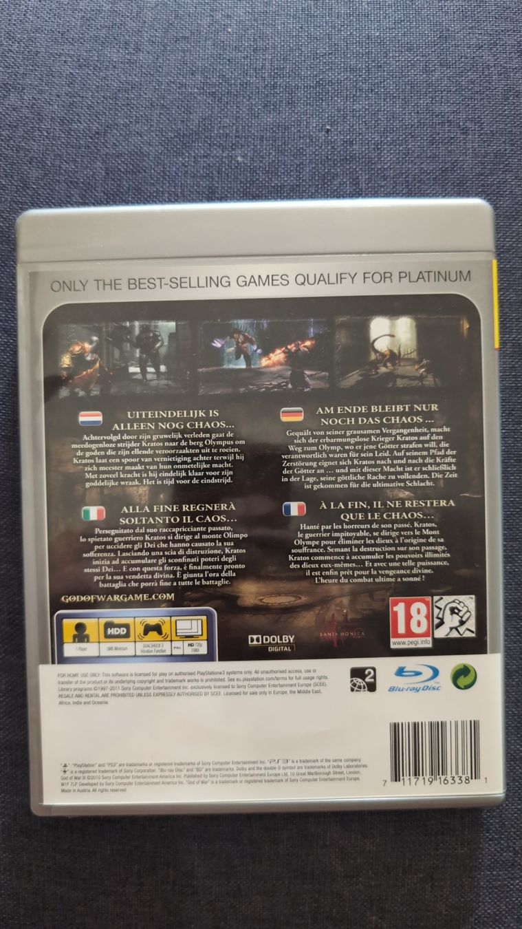 Spiele: God of War 3 PS3 – Gebraucht aus Zürich von man_8hdl 1
