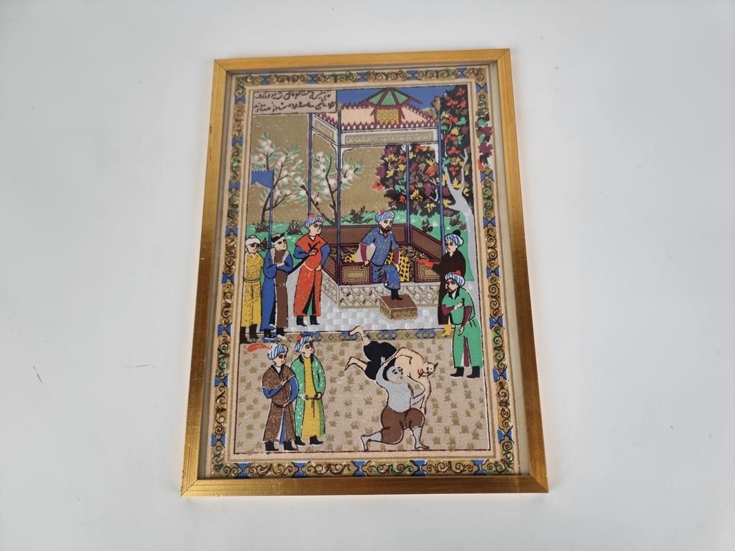 Gemälde: Persische/Indo-persische Miniatur Gemälde – Gebraucht aus Urtenen-Schönbühl von Restwert_Schoenbuehl