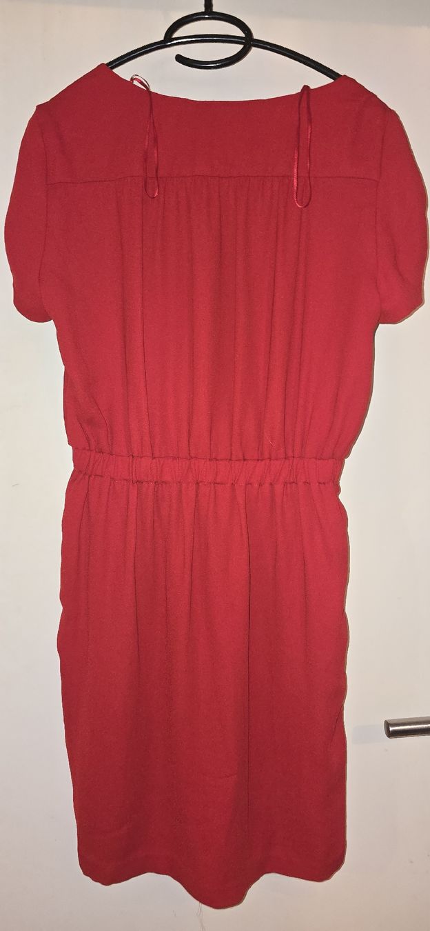 Zara Vestiti: Robe Zara Basic rouge taille S fermeture éclair – Nuovo (secondo la descrizione) da Meyrin venduto da lul_6y9f 1