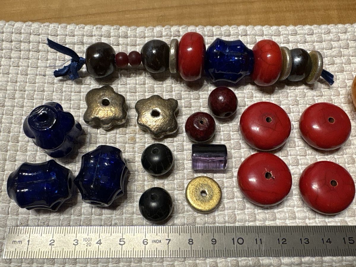 Catenine: Perlen für Kette / div. Material – Usato da Rümlang venduto da euqinom16 3