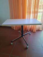 Beistelltisch weiss mit Räder