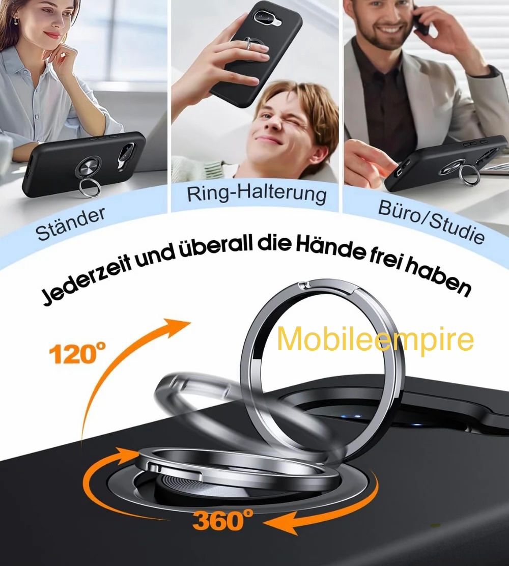 Google Cover & Protezioni schermo: Google pixel 9 / 9 Pro Schutzhülle mit Ringhalter – Nuovo e nell'imballaggio originale da Zürich venduto da MobileEmpire 1