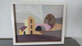 Gemälde, signiert MORE 73