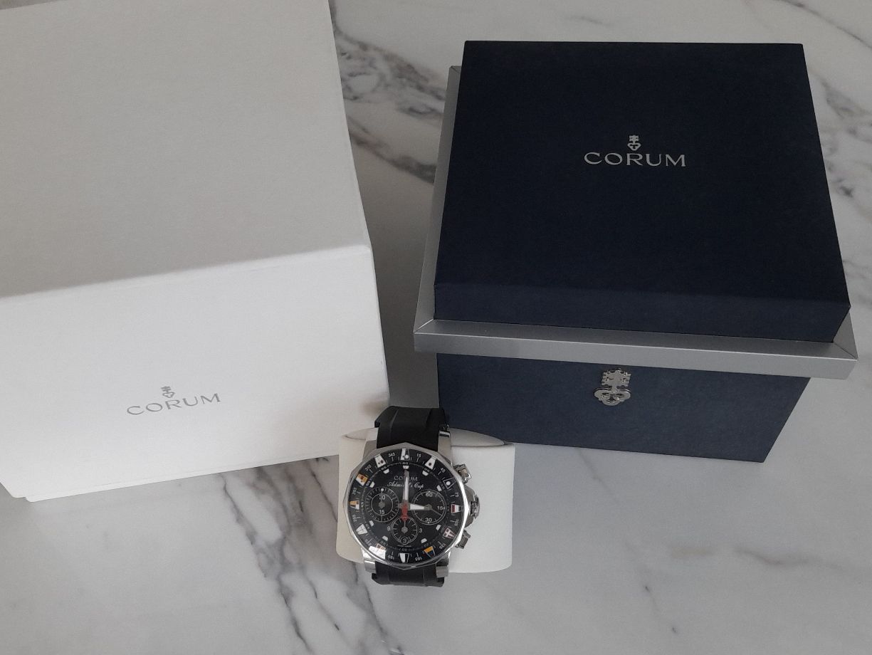 Corum Uhren: Corum Admirals Cup Armbanduhr Uhr – Gebraucht aus weggis von Minusio12 4