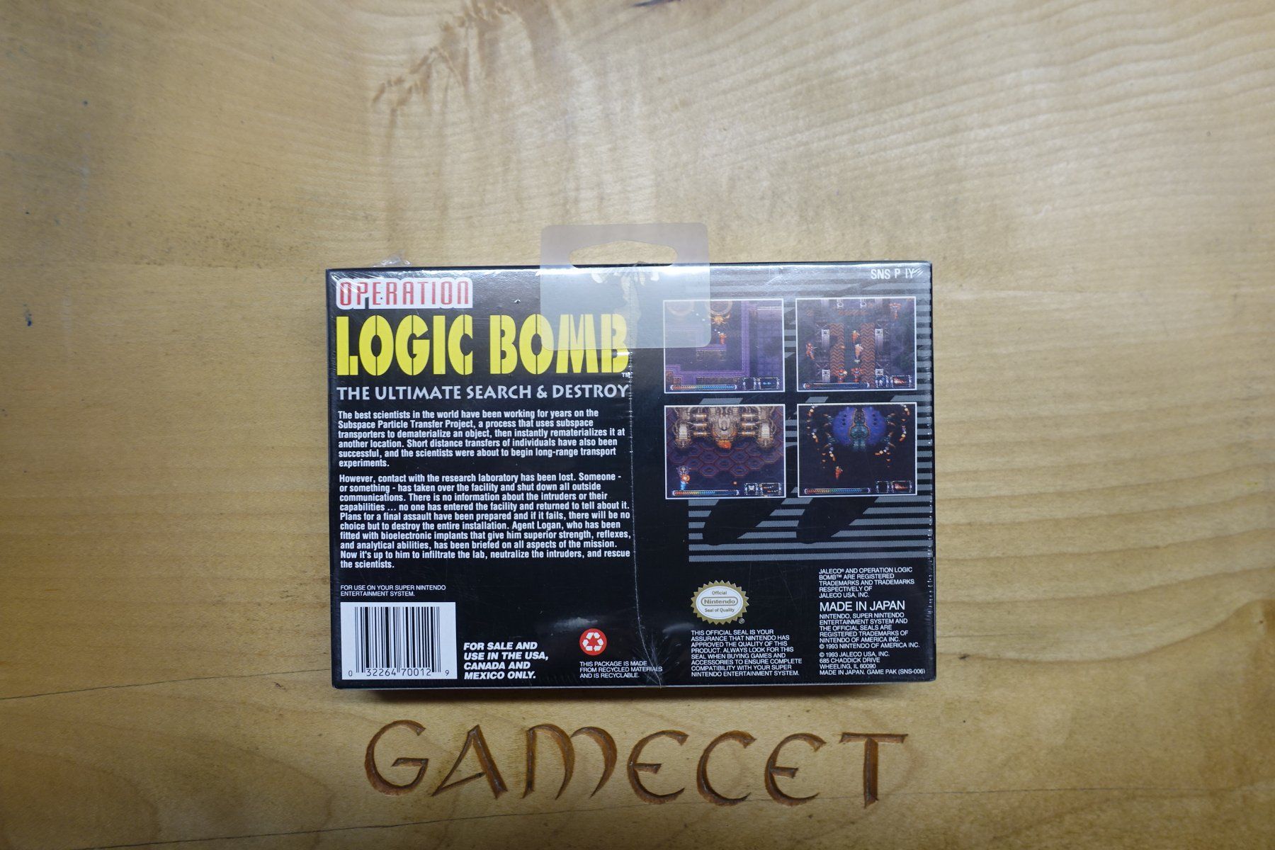 Nintendo Giochi: Operation Logic Bomb: The Ultimate Search & Destroy - Amerik – Nuovo e nell'imballaggio originale da Steinach venduto da Gamecet 6