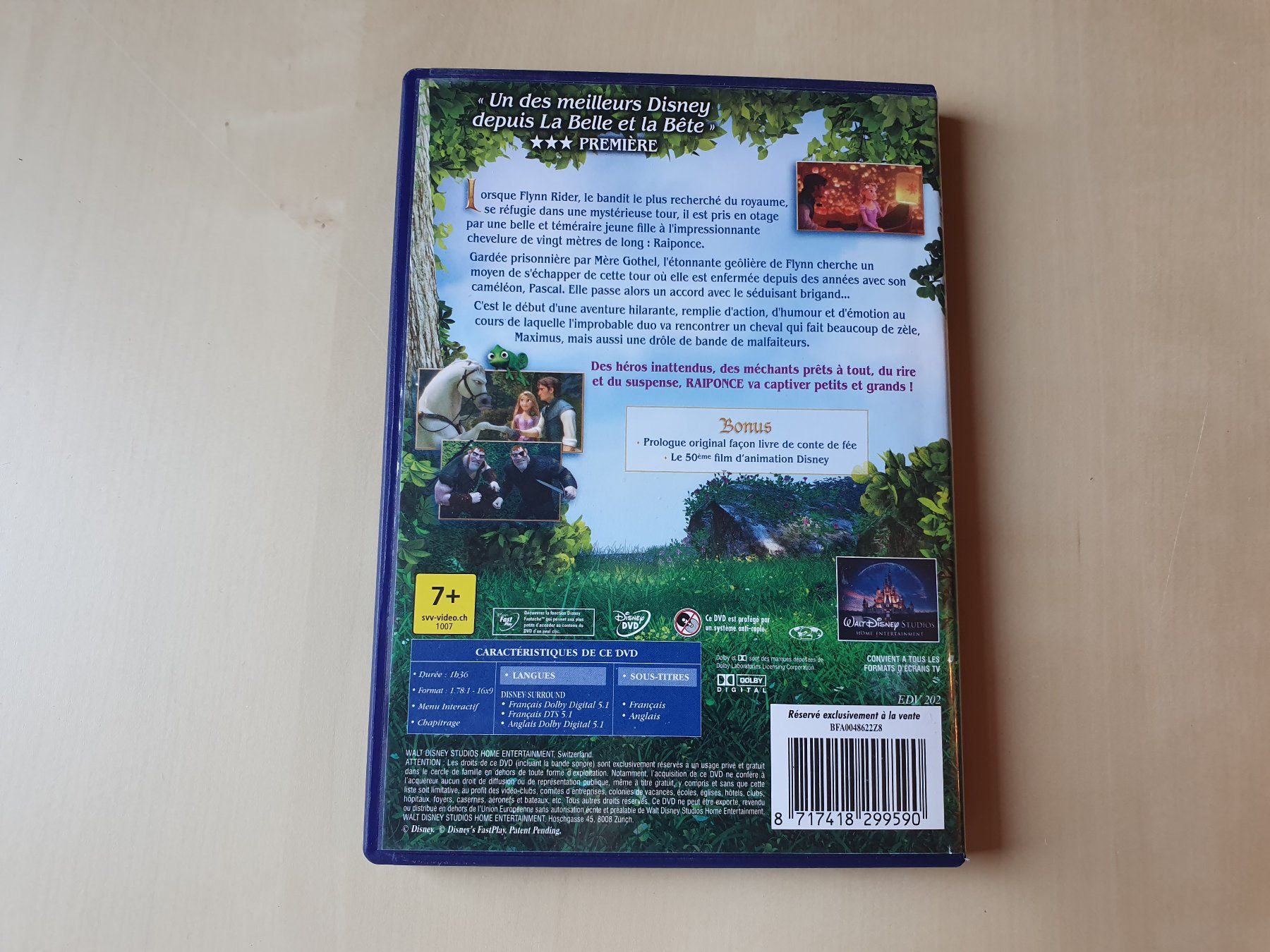 Tous les DVDs: Raiponce – D'occasion à Stansstad par collectorsshop 1