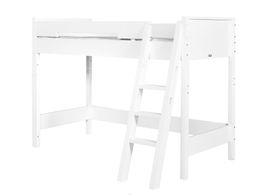 Hochbett 90x200x155 mit schräger Treppe (Bopita Combiflex)